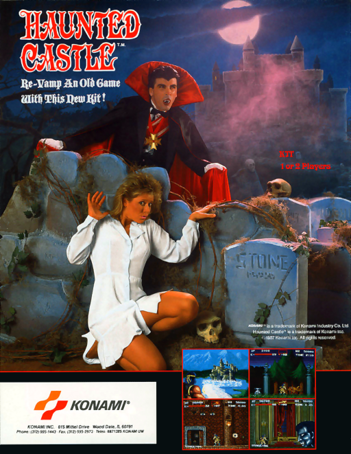 Haunted Castle (version M) MAME2003Plus Game Cover
